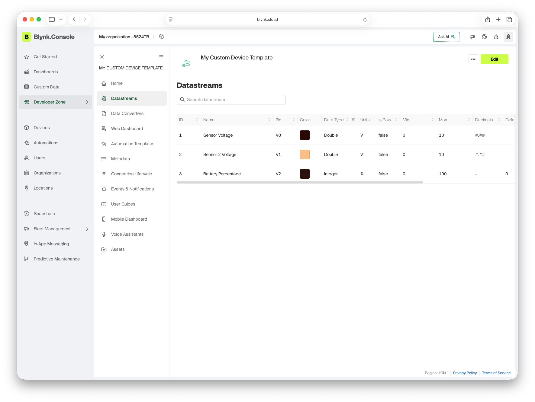 Creating CSV DataStreams